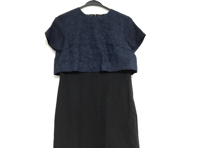 エストネーション Estnation ワンピース サイズ38 M レディース ネイビー 黒 切り替え Bis 中古 の通販はau Wowma ワウマ 会員ランク別クーポン対象ショップ ブランディア Au Wowma 店 商品ロットナンバー