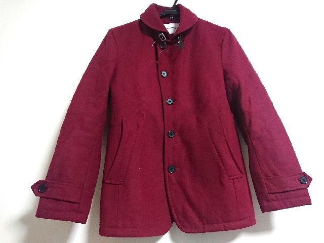 ナノユニバース Nano Universe コート サイズs メンズ 美品 ボルドー 冬物 中古 の通販はau Wowma ワウマ 還元祭クーポン利用対象ショップ ブランディア Au Wowma 店 商品ロットナンバー