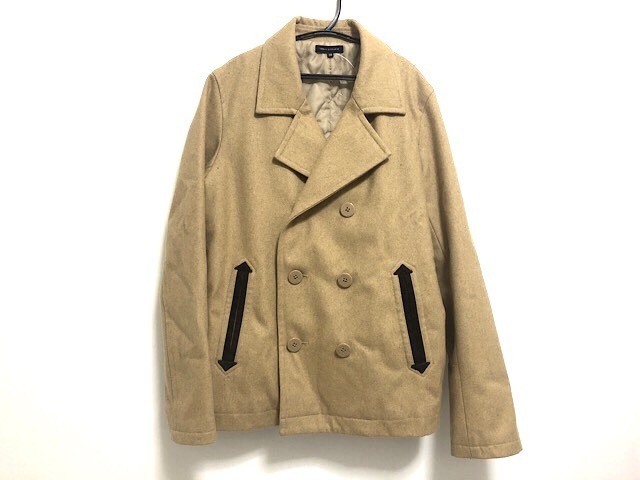 アーバンリサーチ Urban Research Pコート サイズ38 M メンズ ベージュ