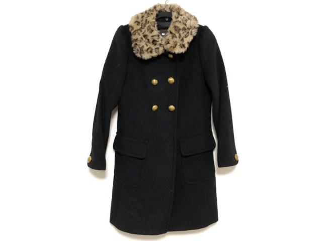 驚きの安さ ジャスグリッティー Jusglitty コート サイズ1 S レディース 美品 黒 ブラウン 冬物 おしゃれ Farmerscentre Com Ng