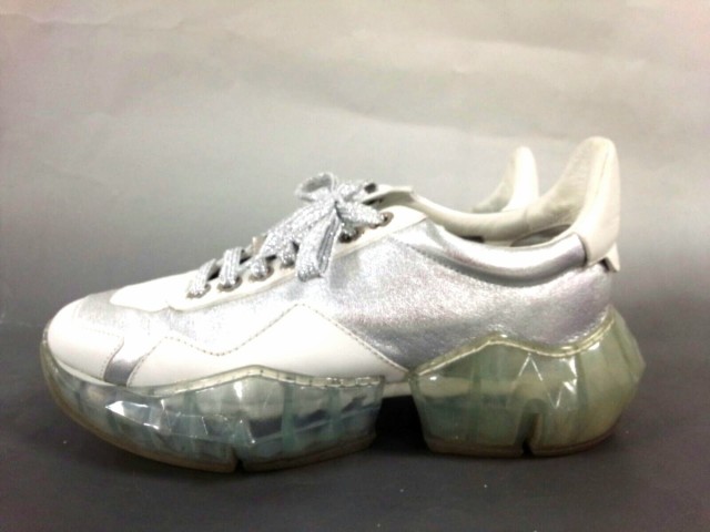 お気に入りの ジミーチュウ JIMMY DIAMOND レディース CHOO スニーカー 38 レディース 美品 美品 DIAMOND シルバー×白 ラメ/インソール取外し可 レザー【】20200124, かきもと米穀のよしだ小町:7cfe09d2 --- kzdic.de お気に入りの ジミーチュウ JIMMY DIAMOND レディース CHOO スニーカー 38 レディース 美品 美品 DIAMOND シルバー×白 ラメ/インソール取外し可 レザー【】20200124, かきもと米穀のよしだ小町:7cfe09d2 --- kzdic.de