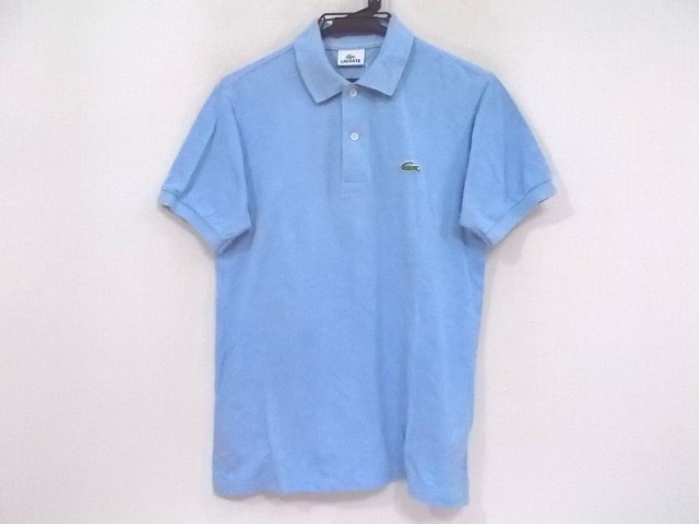 (ラコステ) メンズ Lacoste ライトブルー 【中古】 半袖ポロシャツ