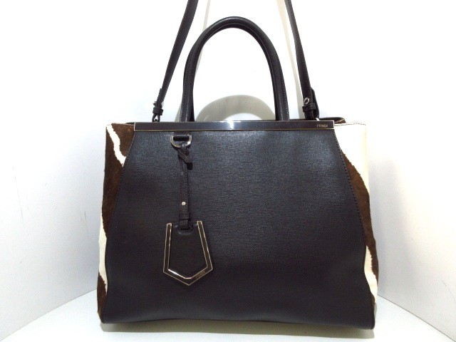 芸能人愛用 フェンディ FENDI ハンドバッグ レディース トゥージュール 8BH250 黒×アイボリー×ダークブラウン レザー×ハラコ FENDI【 8BH250】20190820, アクシス株式会社:b6cf529e --- kzdic.de 芸能人愛用 フェンディ FENDI ハンドバッグ レディース トゥージュール 8BH250 黒×アイボリー×ダークブラウン レザー×ハラコ FENDI【 8BH250】20190820, アクシス株式会社:b6cf529e --- kzdic.de