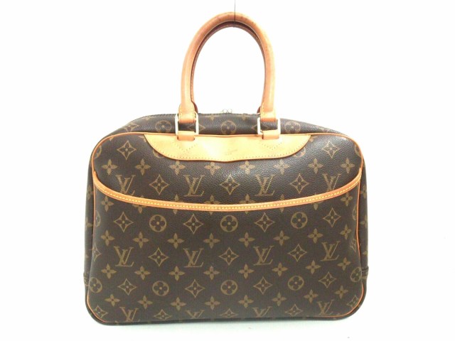 高級素材使用ブランド ルイヴィトン Louis Vuitton ハンドバッグ モノグラム ルイヴィトン レディース ドーヴィル M M レディース モノグラム キャンバス 1910 モモヤマチョウ C Dorote De