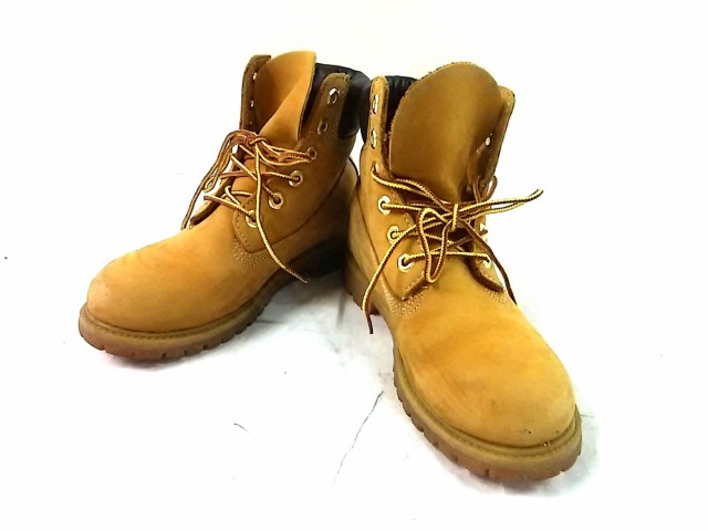 ティンバーランド Timberland ショートブーツ 7 レディース ライトブラウン 黒 ヌバック レザー 中古 の通販はau Pay マーケット ブランディア Au Pay マーケット店 商品ロットナンバー