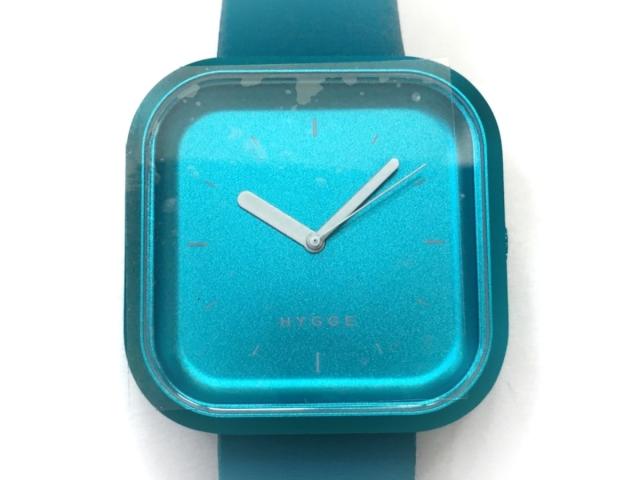 ヒュッゲ Hygge 腕時計 美品 3133 54 レディース 革ベルト ブルー 中古 20191102の通販はau Wowma ワウマ 還元祭クーポン利用対象ショップ ブランディア Au Wowma 店 商品ロットナンバー 422302361