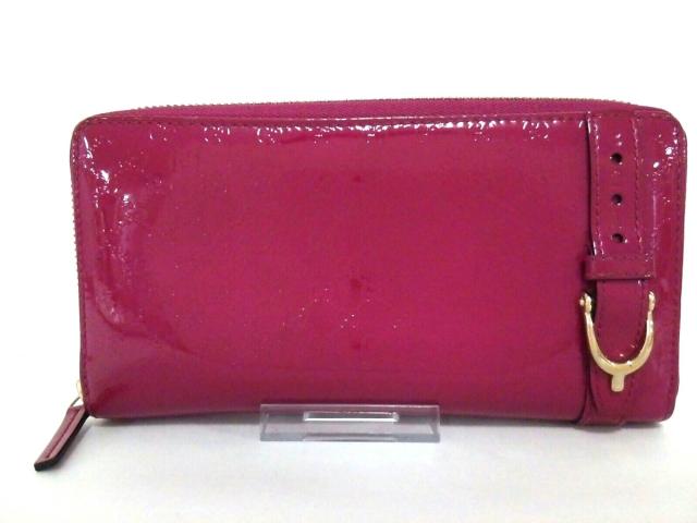 グッチ Gucci 長財布 レディース マイクロgg シマライン ピンクパープル エナメル レザー 中古 の通販はau Pay マーケット ブランディア Au Pay マーケット店 商品ロットナンバー