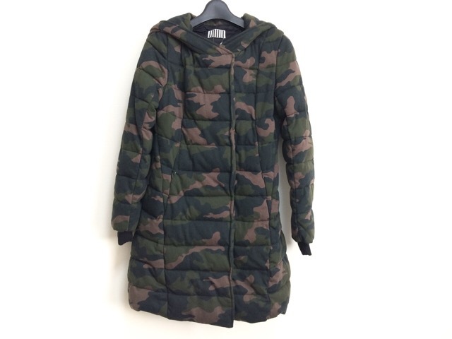 ピーチジョン Peachjohn ダウンコート サイズm レディース カーキ ダークブラウン マルチ ジップアップ 迷彩柄 冬物 中古 の通販はau Pay マーケット ブランディア Au Pay マーケット店 商品ロットナンバー
