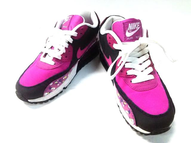 ナイキ Nike スニーカー レディース エア マックス 500 ピンク 黒 マルチ コットン レザー 中古 06の通販はau Wowma ワウマ ブランディア Au Wowma 店 商品ロットナンバー