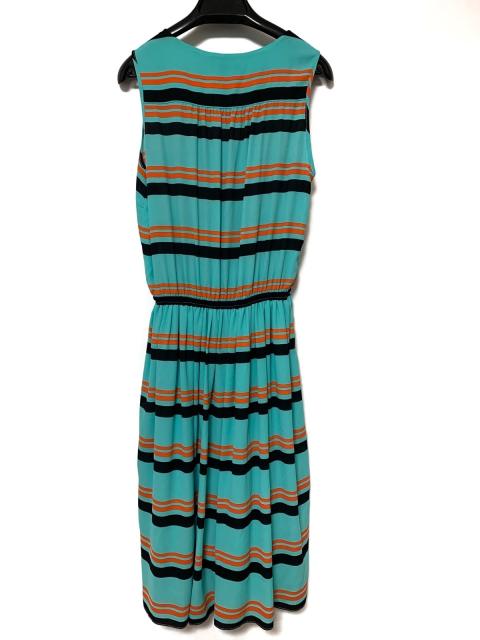 ルシェルブルー Le Ciel Bleu ワンピース サイズ38 M レディース ライトグリーン 黒 マルチ ボーダー 中古 の通販はau Wowma ワウマ 還元祭クーポン利用対象ショップ ブランディア Au Wowma 店 商品ロットナンバー