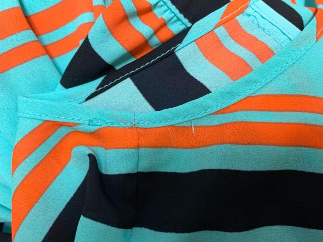 ルシェルブルー Le Ciel Bleu ワンピース サイズ38 M レディース ライトグリーン 黒 マルチ ボーダー 中古 の通販はau Wowma ワウマ 還元祭クーポン利用対象ショップ ブランディア Au Wowma 店 商品ロットナンバー