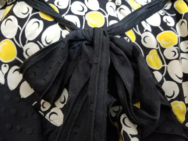 アナスイ Anna Sui ワンピース サイズ2 S レディース 黒 イエロー ベージュ フリル リボン 中古 1912の通販はau Pay マーケット ブランディア Au Wowma 店 商品ロットナンバー