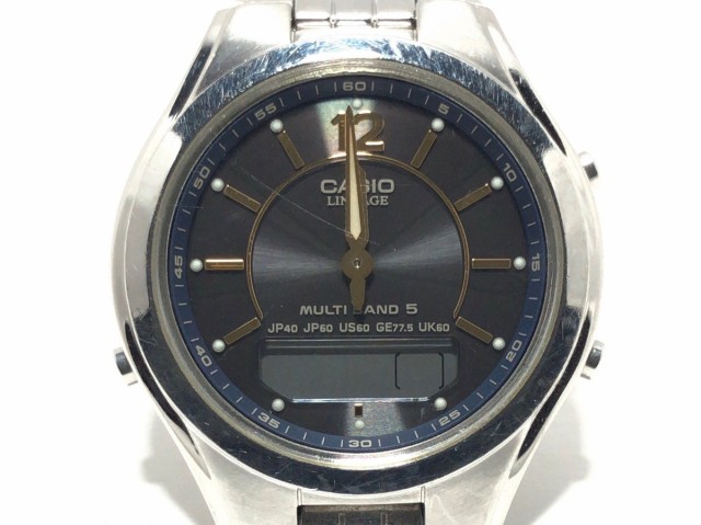 カシオ Casio 腕時計 Lineage Lcw M200 メンズ 黒 中古 20191225の