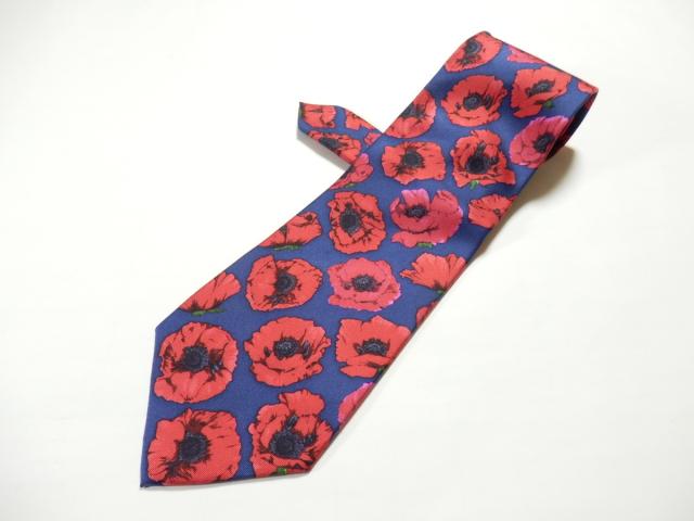 グッチ Gucci ネクタイ メンズ 美品 ネイビー レッド 花柄 中古 0121の通販はau Wowma ワウマ ブランディア Au Wowma 店 商品ロットナンバー