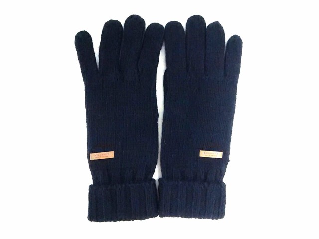 burberry gloves blue