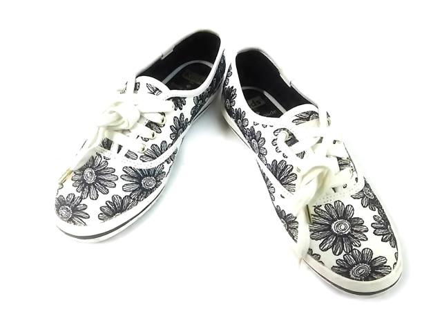 ケッズ Keds スニーカー レディース 白 黒 Keds For Kate Spade 花柄 キャンバス 中古 0109の通販はau Wowma ワウマ 還元祭クーポン対象 ブランディア Au Wowma 店 商品ロットナンバー