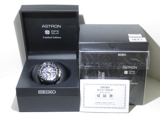 セイコー Seiko 腕時計 美品 アストロン Sbxb174 爆買い新作 メンズ 黒 8x53 0bd0 2 0108