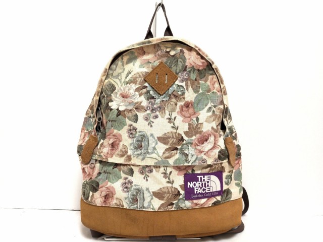 ノースフェイス The North Face リュックサック レディース 美品 アイボリー ピンク マルチ 花柄 麻 コットン 中古 0221の通販はau Wowma ワウマ ブランディア Au Wowma 店 商品ロットナンバー