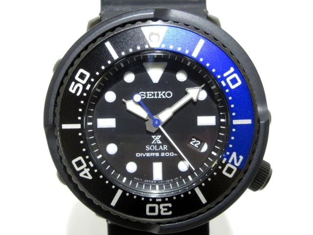 セイコー Seiko 腕時計 プロスペックダイバーズ V147 0bl0 メンズ 黒 中古 0226の通販はau Pay マーケット ブランディア Au Pay マーケット店 商品ロットナンバー