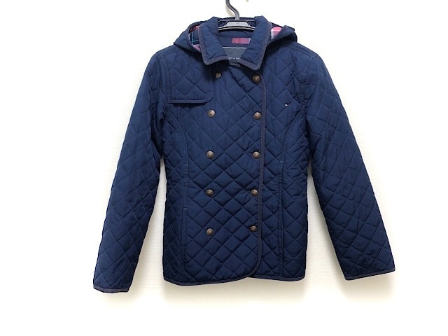 トミーヒルフィガー Tommy Hilfiger ダウンジャケット サイズl レディース ネイビー 春 秋物 中古 0225の通販はau Pay マーケット ブランディア Au Pay マーケット店 商品ロットナンバー