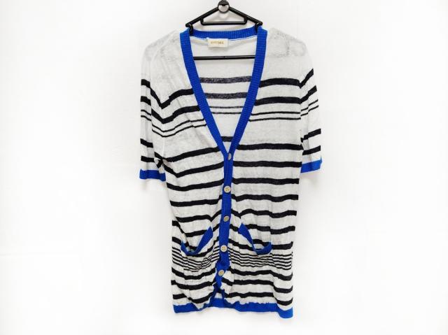 ディーゼル Diesel カーディガン サイズm メンズ 美品 白 黒 ブルー ボーダー 中古 0411の通販はau Pay マーケット ブランディア Au Pay マーケット店 商品ロットナンバー