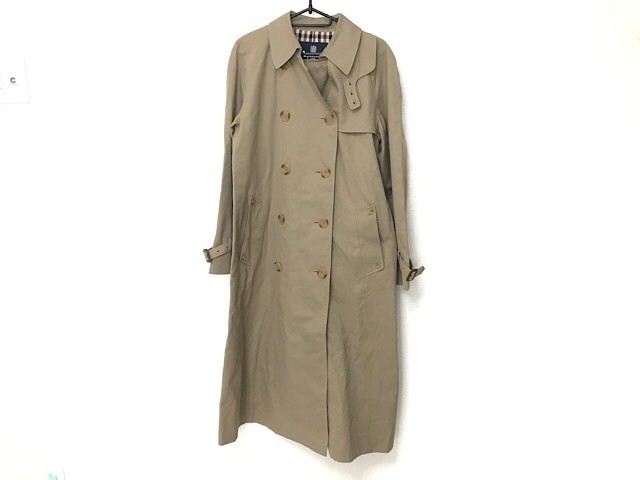 アクアスキュータム Aquascutum トレンチコート レディース 美品 ベージュ 春 秋物 中古 0502の通販はau Pay マーケット ブランディア Au Pay マーケット店 商品ロットナンバー