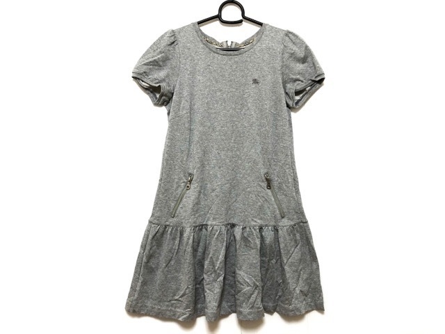 バーバリーブルーレーベル Burberry Blue Label ワンピース サイズ38 M レディース グレー 中古 0505の通販はau Wowma ワウマ ブランディア Au Wowma 店 商品ロットナンバー