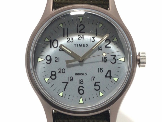 タイメックス Timex 腕時計 美品 Cr16 メンズ シルバー 中古 0519の通販はau Pay マーケット ブランディア Au Pay マーケット店 商品ロットナンバー