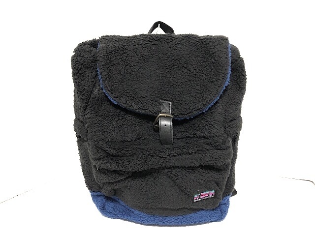 エックスガール X Girl リュックサック レディース 黒 ブルー フリース 化学繊維 中古 0518の通販はau Pay マーケット ブランディア Au Pay マーケット店 商品ロットナンバー