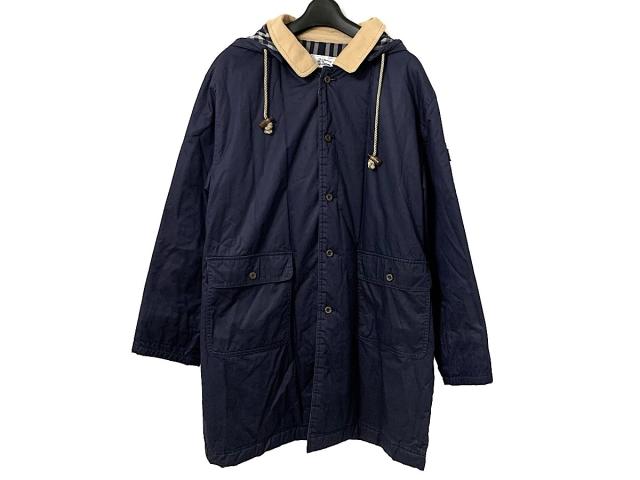バーバリーズ Burberry S コート メンズ ネイビー 春 秋物 中古 0704の通販はau Pay マーケット ブランディア Au Pay マーケット店 商品ロットナンバー