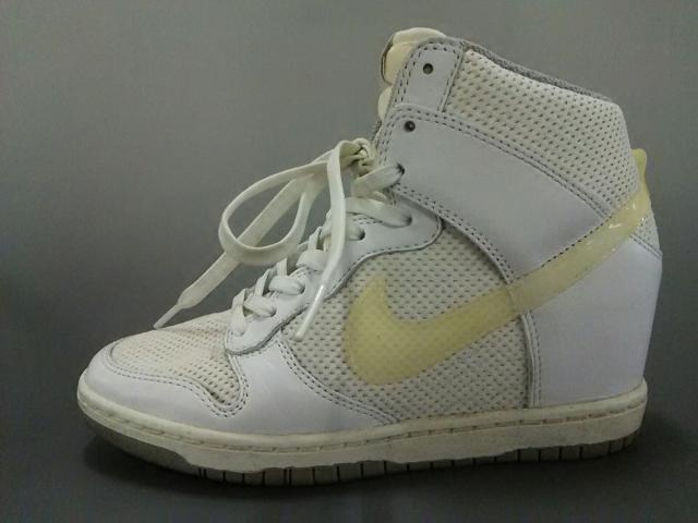 ナイキ Nike スニーカー レディース ダンク スカイハイ 100 白 ハイカット インヒール 合皮 中古 0714の通販はau Pay マーケット ブランディア Au Pay マーケット店 商品ロットナンバー