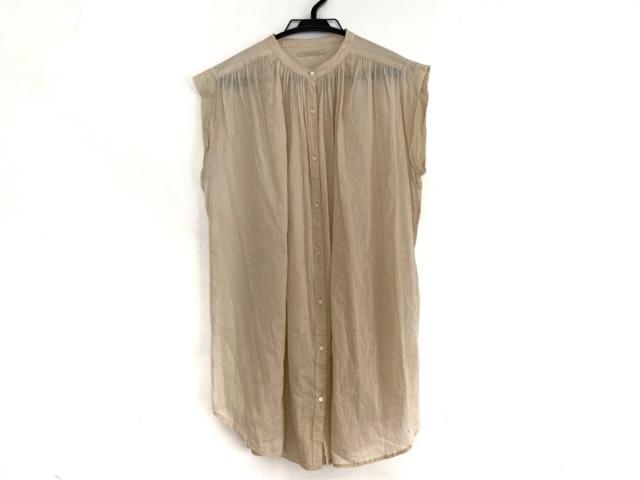 ヌキテパ Ne Quittez Pas ワンピース レディース 美品 アイボリー シャツワンピ バンドカラー ギャザー 中古 0606の通販はau Pay マーケット ブランディア Au Pay マーケット店 商品ロットナンバー