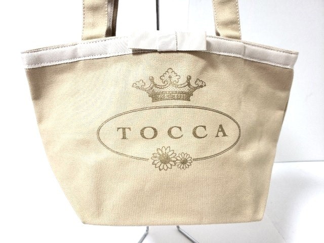 トッカ Tocca トートバッグ レディース ベージュ リボン キャンバス 中古 0623の通販はau Pay マーケット ブランディア Au Pay マーケット店 商品ロットナンバー