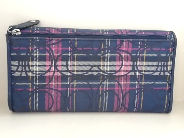 おしゃれ人気 Coach コーチ 長財布 チェック ピンク 絶賛 Elvemobilya Com