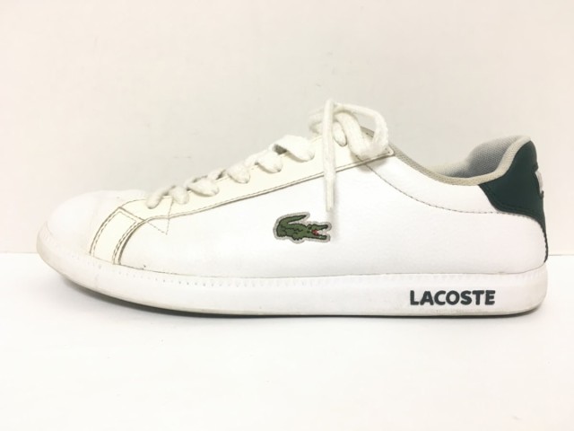 ラコステ Lacoste スニーカー 40 メンズ 白 グリーン レザー 中古 0605の通販はau Pay マーケット ブランディア Au Pay マーケット店 商品ロットナンバー