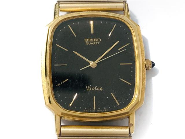 セイコー Seiko 腕時計 Dolce 6030 5550 メンズ 黒 中古 0627の通販はau Pay マーケット ブランディア Au Pay マーケット店 商品ロットナンバー