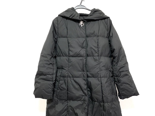 21年春夏再販 ジャスグリッティー Jusglitty ダウンコート サイズ1 S レディース 美品 黒 ビジュー 冬物 0625 売り尽くし価格 Www Icamek Org