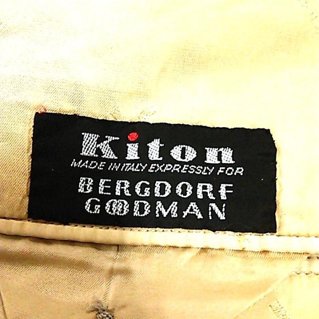 人気定番新作 キートン Kiton サイズ56 メンズ 美品 ベージュ×ブラウン×黒 チェック柄/カシミヤ/肩パッド20210527の通販はau PAY マーケット - ブランディア au PAY マーケット店|商品ロットナンバー:506211616 驚きの破格値