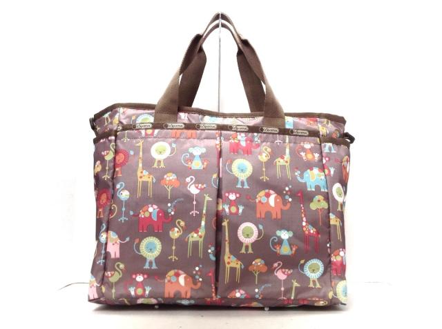 レスポートサック Lesportsac ハンドバッグ レディース 美品 ブラウン ピンク マルチ マザーズバッグ レスポナイロン 中古 0721の通販はau Pay マーケット ブランディア Au Pay マーケット店 商品ロットナンバー