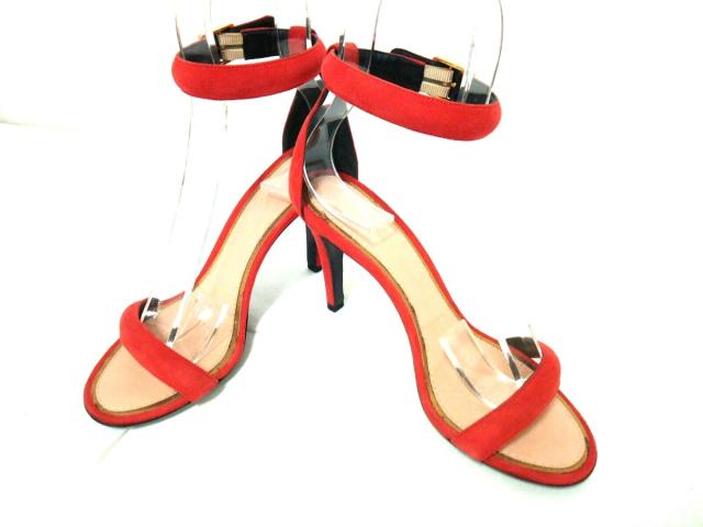お得超特価 セリーヌ PAY マーケット - ブランディア au PAY マーケット店|商品ロットナンバー:480574344 CELINE サンダル 35.5 レディース オレンジ スエード20201210の通販はau 通販最安値