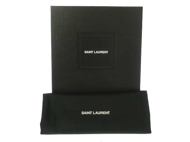 特売 サンローランパリ Saint Laurent Paris クラッチバッグ レディース 美品 黒 シルバー レザー 金属素材 1111 高い素材 Www Arxarge Arxexperience Com