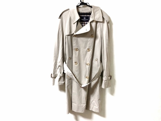 在庫一掃 アクアスキュータム Aquascutum トレンチコート メンズ ベージュ 長袖 春 秋1110 Cdsdp Org