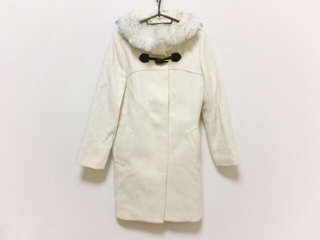 人気商品再入荷 エストネーション Estnation ダッフルコート サイズ38 M レディース 新品同様 白 長袖 冬 2102 在庫あり 即納 Www Songtainews Net