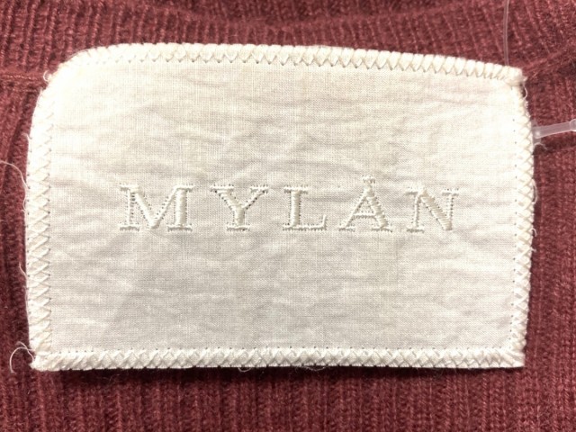 きれいめ⒢ マイラン PAY マーケット - ブランディア au PAY マーケット店|商品ロットナンバー:480125448 MYLAN 長袖セーター レディース MY16AW-KR002 ボルドー カシミヤ20201207の通販はau ⊇について