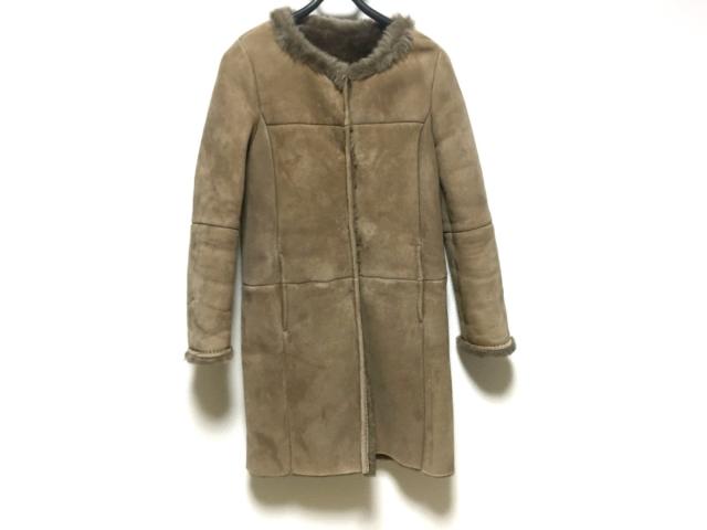 大特価アウトレット ボールジー Ballsey コート サイズ38 M レディース ダークブラウン 長袖 ムートン 冬 店長大暴走 クリアランスsale Farmerscentre Com Ng