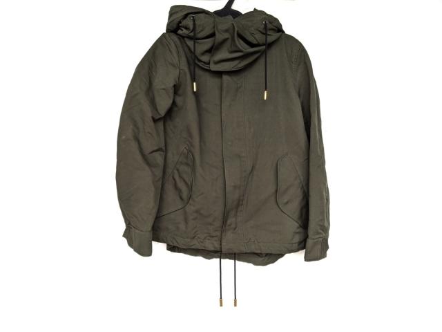 本店は リラクス The Reracs ブルゾン サイズ36 S レディース 美品 カーキ 長袖 春 秋