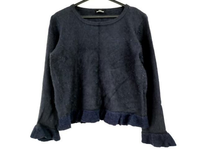 最適な材料 トリココムデギャルソン Tricot Commedesgarcons 長袖セーター レディース ダークネイビー 1229 21新作モデル Centrodeladultomayor Com Uy