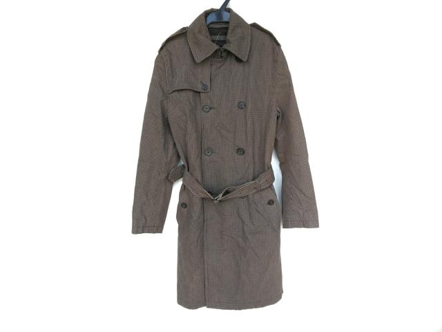 安心の定価販売 バナナリパブリック トレンチコート サイズm メンズ 新品同様 ピンクベージュ ダークブラウン 長袖 コットン 冬 初回特典付 Www Songtainews Net