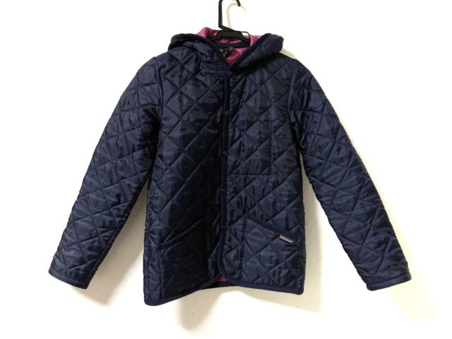 ラベンハム Lavenham ダウンジャケット サイズ36 S レディース ネイビー 長袖 キルティング 秋 冬 Periciajudicial Adm Br
