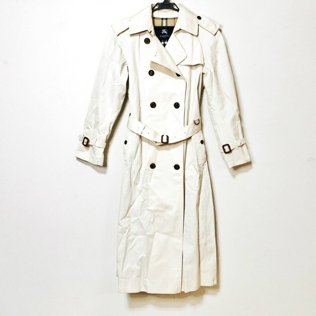 人気ブランド バーバリーロンドン Burberry London マーケット トレンチコート アイボリー サイズ40 L レディース アイボリー 長袖 春 秋 クニガミソン 31ab46ca Majitelsolution Com